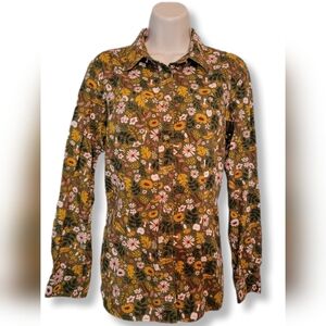 Duluth Free Swinging Floral Flannel Rare Print